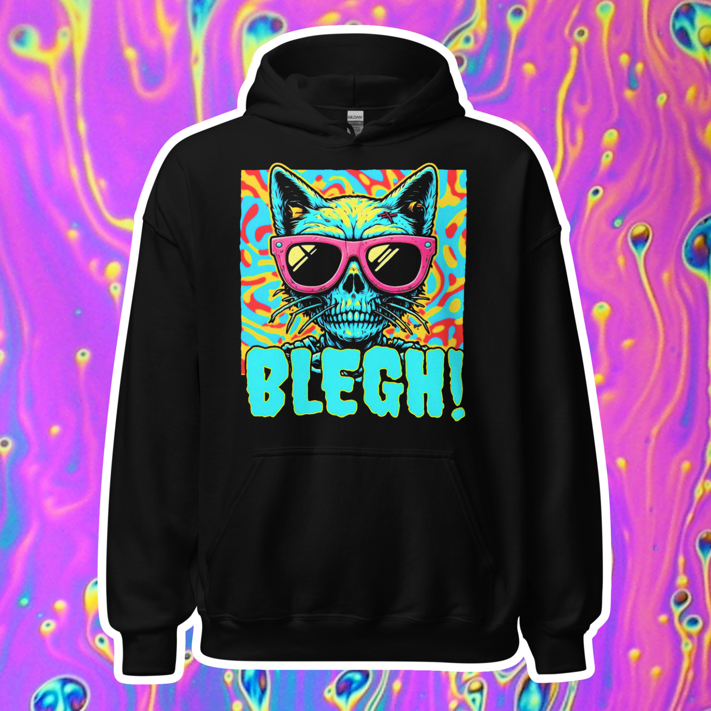 Blegh Cat Hoodie