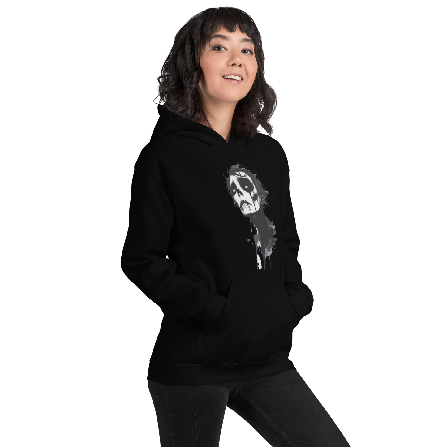 Emo Ghost Hoodie