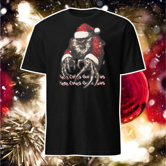 Here Comes Santa Claws T-Shirt