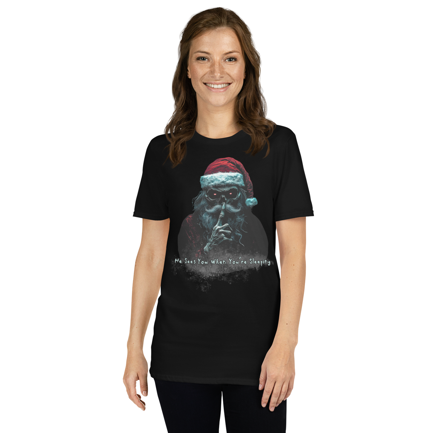 He Sees You When You're Sleeping T-Shirt