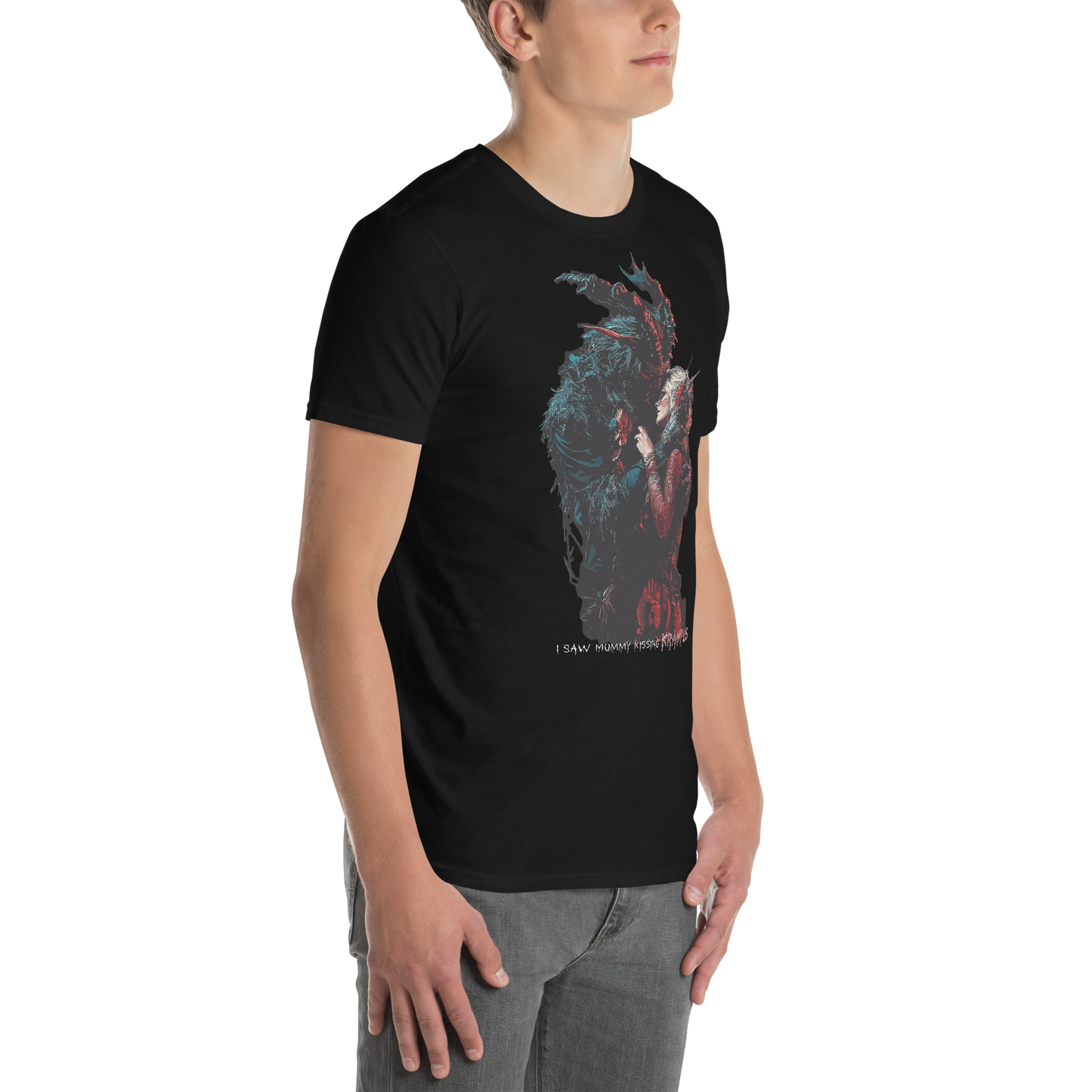 I Saw Mommy Kissing Krampus T-Shirt