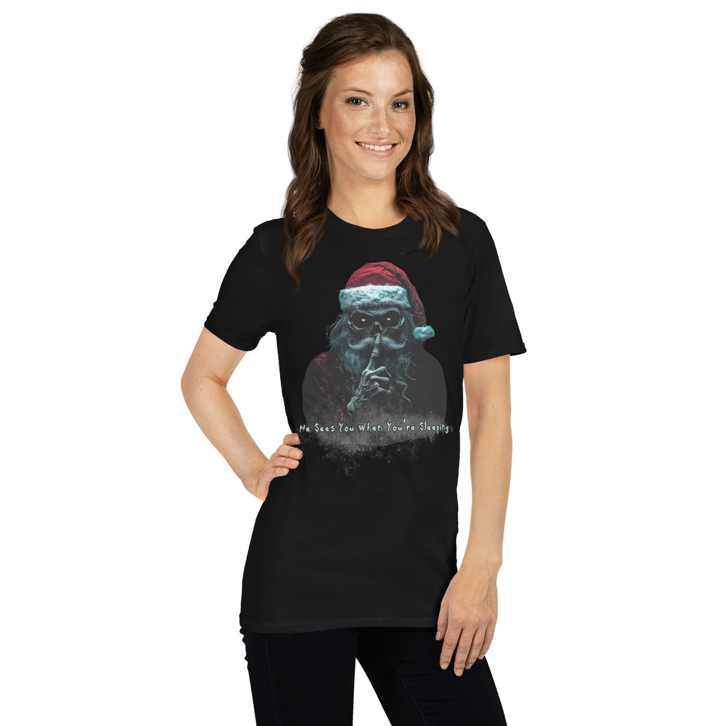 He Sees You When You're Sleeping T-Shirt