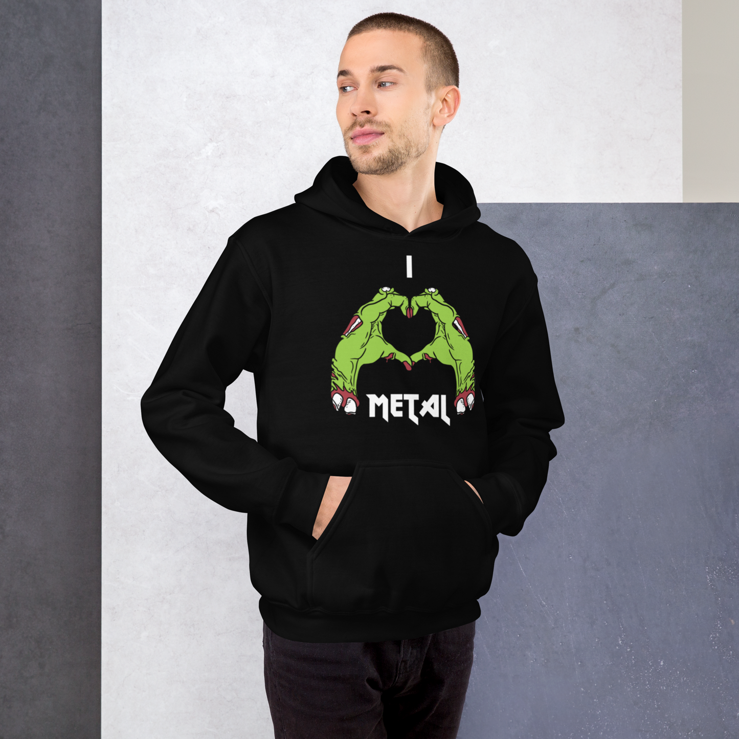 I Zombie Metal Unisex Hoodie