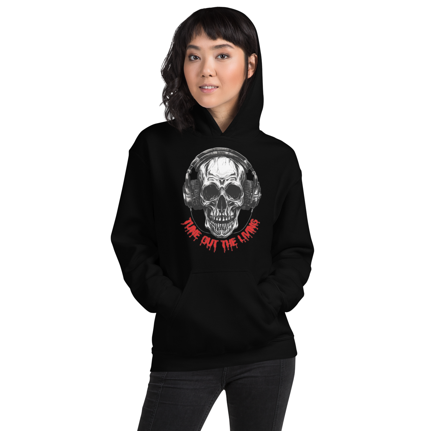 Tune Out the Living Unisex Hoodie
