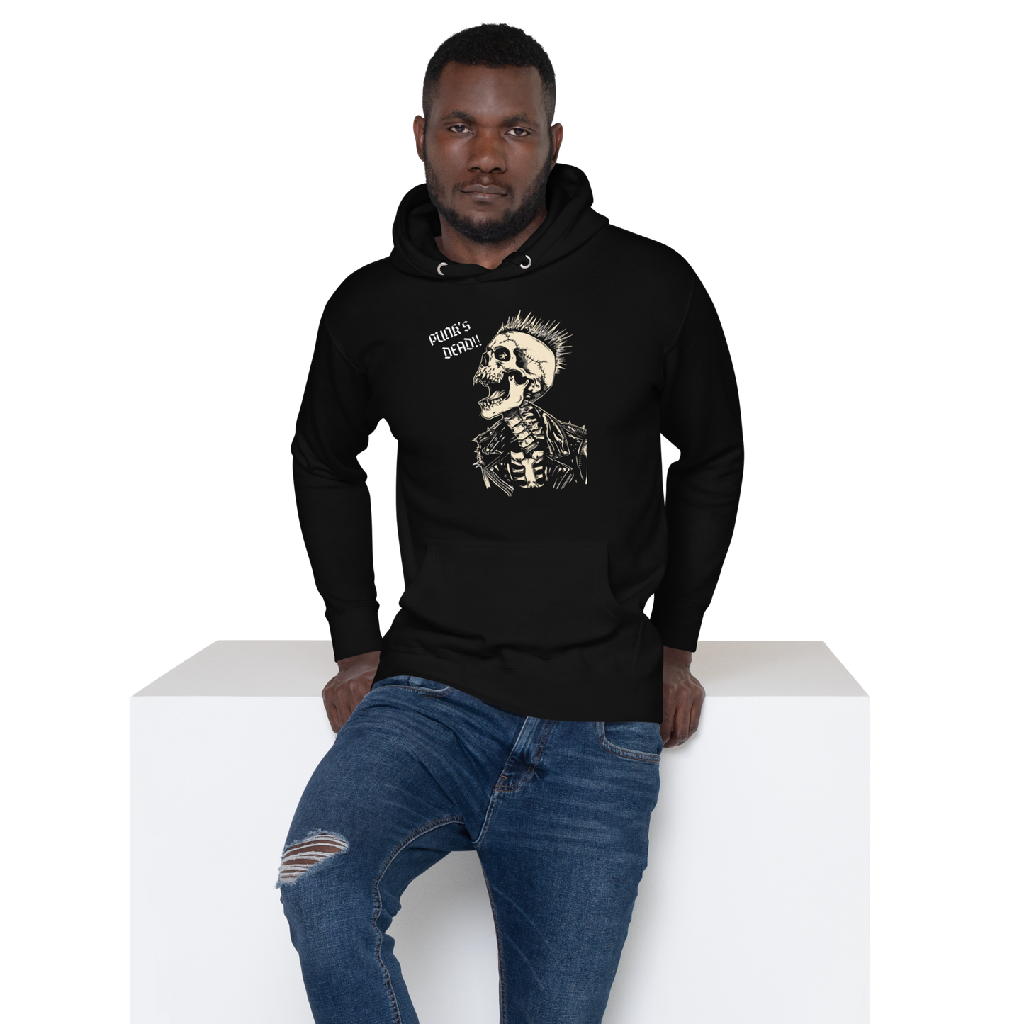 Punk's Dead Unisex Hoodie