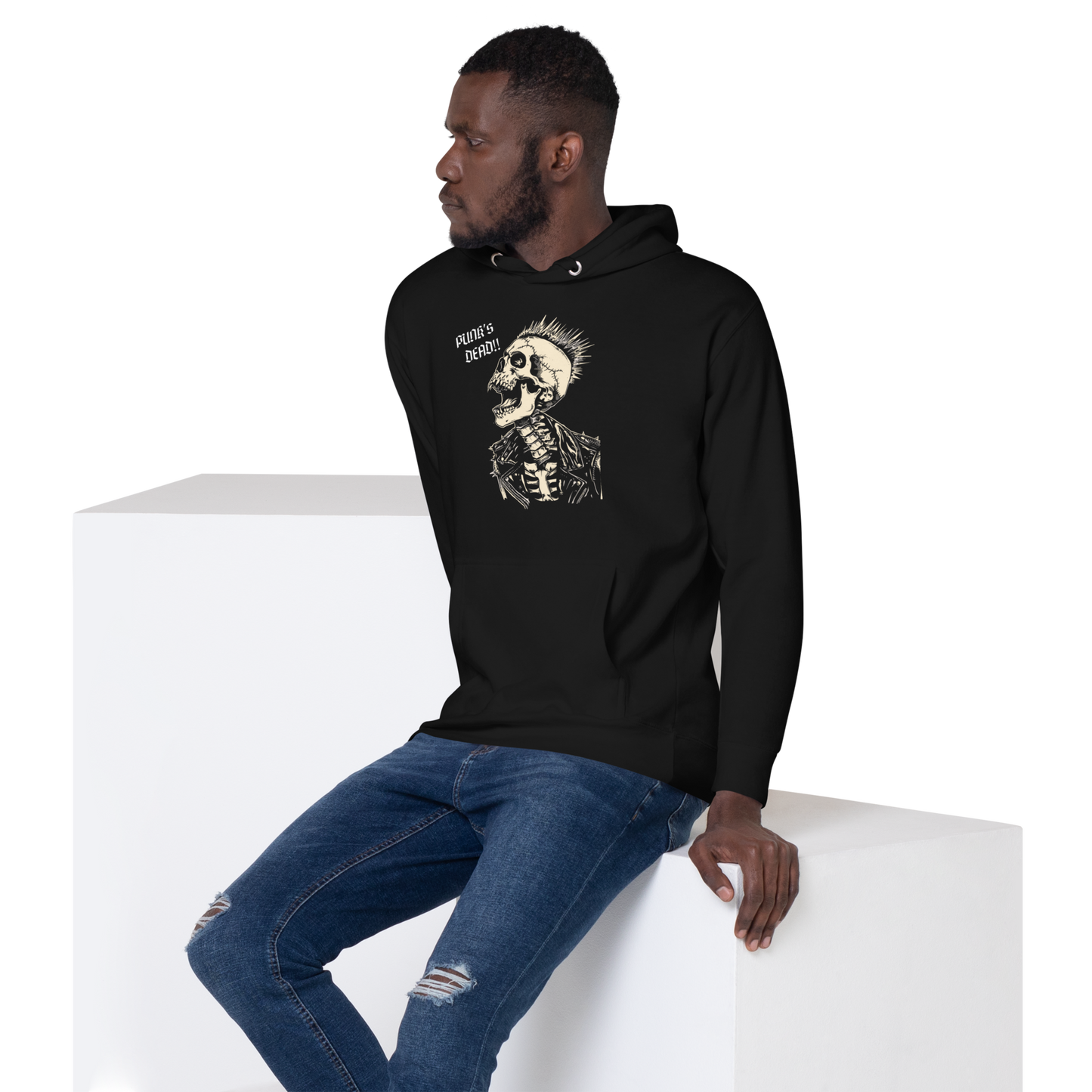 Punk's Dead Unisex Hoodie